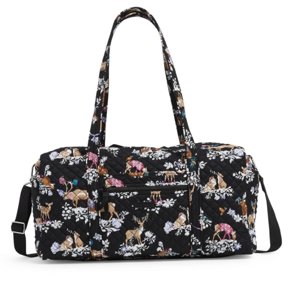 Vera Bradley medium travel duffel woodland